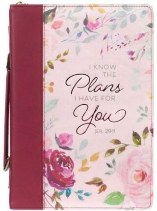 1220000139107 I Know The Plans I Have For You Pink Floral