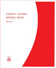 9780805480443 Sunday School Record Book