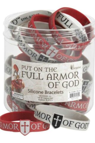 603799343244 Armor Of God Silicone (Bracelet/Wristband)
