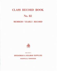 9780805483390 Class Record Book No. 82