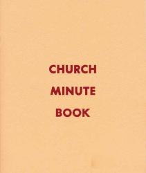 9780805480870 Church Minute Book
