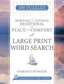 9798887690179 Morning And Evening Devotional On Peace And Comfort Large Print Word Search (Lar
