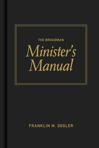 9780805423075 Broadman Ministers Manual