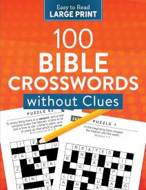 9781643525471 100 Crosswords Without Clues Easy To Read Large Print (Large Type)