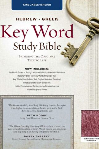 9780899577470 Hebrew Greek Key Word Study Bible 2008 New Edition