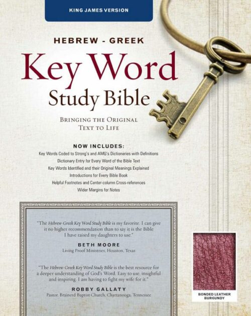 9780899577470 Hebrew Greek Key Word Study Bible 2008 New Edition