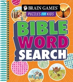 9781645589334 Brain Games Puzzles For Kids Bible Word Search