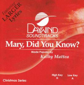 614187983928 Mary Did You Know?
