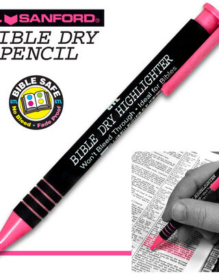 634989260096 Bible Dry Highlighter Pencil