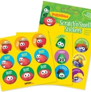 084371284719 VeggieTales Scratch N Smell Stickers