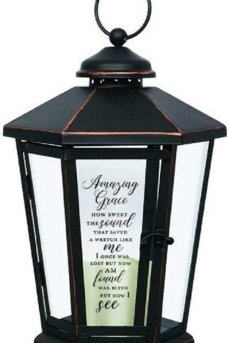 096069572893 Amazing Grace Light The Way Candle Lantern