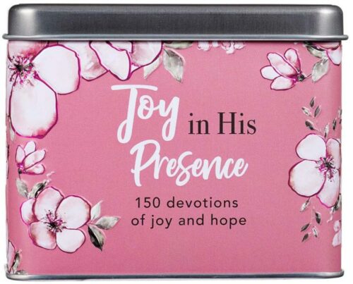 1220000133129 Joy In His Presence Devotional Cards In A Tin