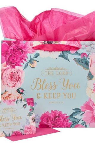 1220000138346 Bless You And Keep You Large With Card And Tissue