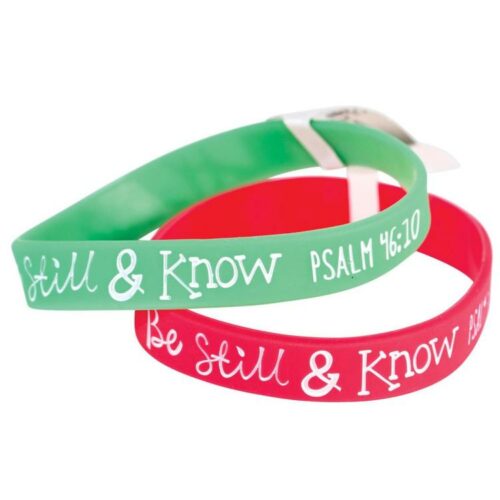 603799102148 Be Still And Know Silicone (Bracelet/Wristband)