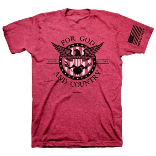 612978528372 Hold Fast For God And Country (2XL T-Shirt)