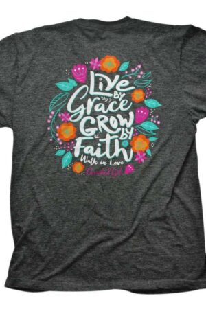 612978559529 Cherished Girl Live And Grow (Large T-Shirt)