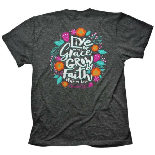 612978559529 Cherished Girl Live And Grow (Large T-Shirt)