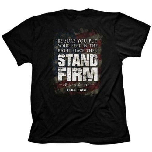 612978560648 Hold Fast Lincoln Flag (Small T-Shirt)