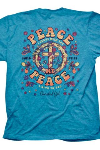 612978568699 Cherished Girl Peace (Medium T-Shirt)