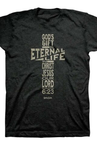 612978585245 Kerusso Eternal Life Cross (Large T-Shirt)