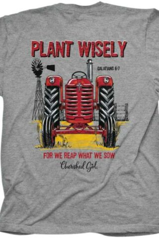612978585979 Cherished Girl Plant Wisely (Small T-Shirt)
