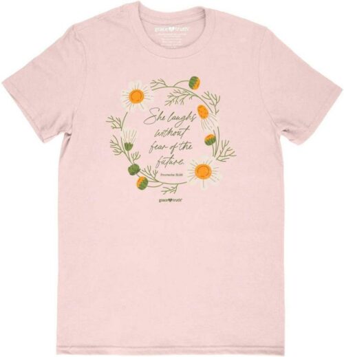 612978605615 Grace And Truth Laughs Daises (T-Shirt)