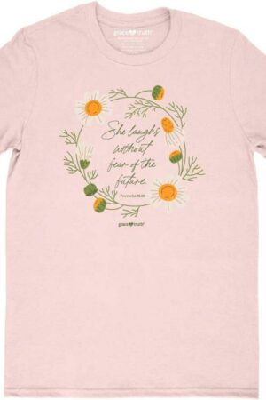 612978605653 Grace And Truth Laughs Daises (T-Shirt)