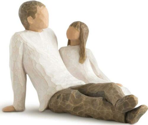 638713260314 Father And Daughter (Figurine)