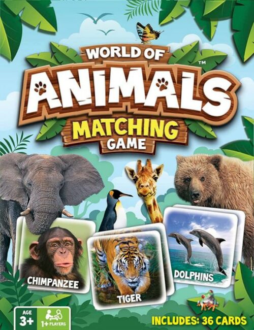 705988420801 World Of Animals Matching Game