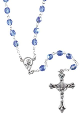 714611096283 Dark Sapphire Beads (Rosary)