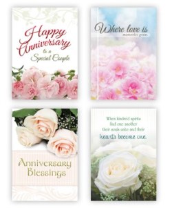 730817354125 Anniversary Blessings Box Of 12