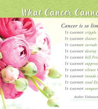 730817362960 What Cancer Cannot Do Assorted Encouragement KJV Box Of 12
