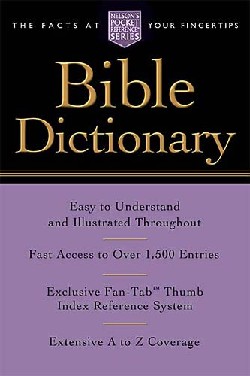 9781418500160 Pocket Bible Dictionary