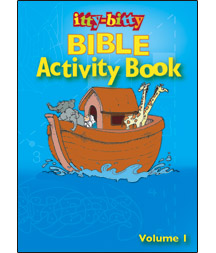 9781593170110 Itty Bitty Bible Activity Book Volume 1