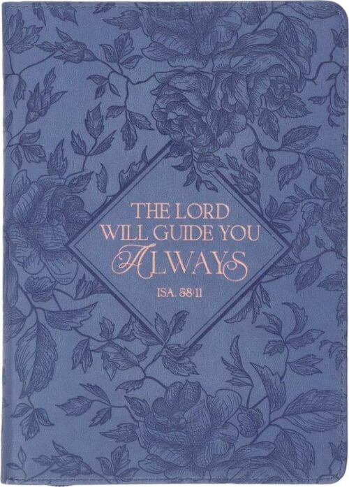 9781639524297 Lord Will Guide You Always Journal With Zipper Closure