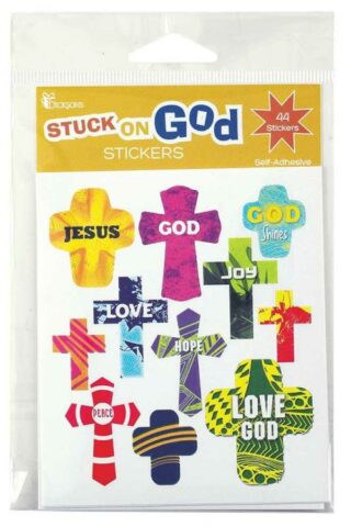 603799568968 Cross Stuck On God Stickers