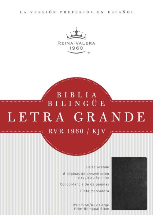 9781586409470 RVR 1960 KJV Bilingual Bible Large Print