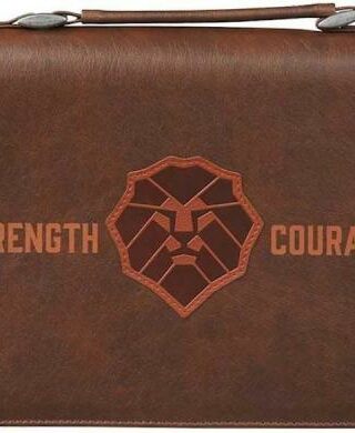 1220000324046 Strength And Courage Lion Joshua 1:9 LG