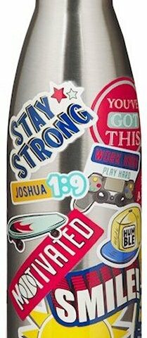 1220000324237 Stay Strong Kid Stainless Steel Water Bottle