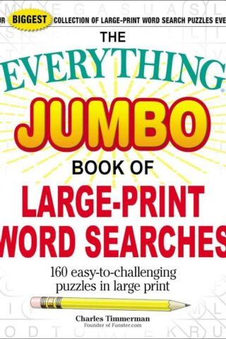 9781507209172 Everything Jumbo Book Of Large Print Word Searches (Large Type)