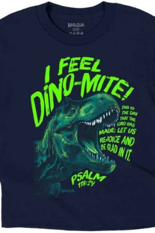 612978634912 Kerusso Kids If Feel Dino Mite (Medium T-Shirt)