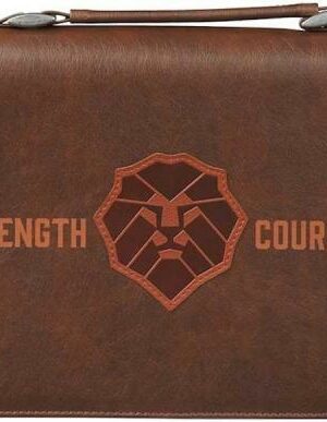 1220000324107 Strength And Courage Lion Joshua 1:9 MD