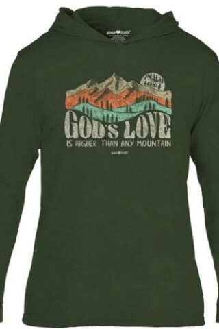 612978636527 Grace And Truth Gods Love Hooded (Small T-Shirt)