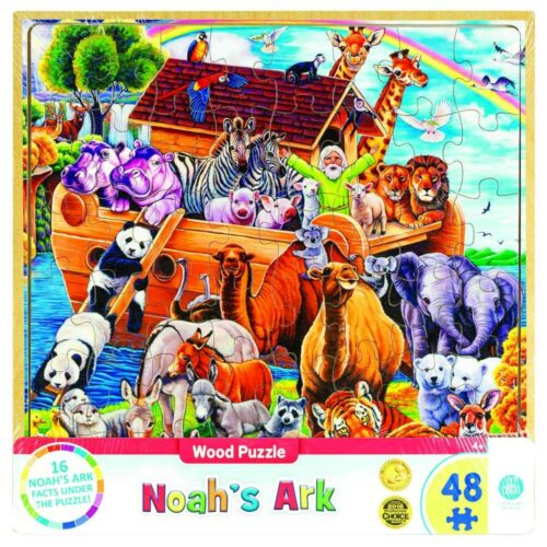 705988115554 Noahs Ark 48 Piece Wood (Puzzle)