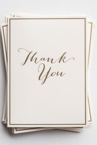 081983639616 Thank You Premium Note Cards