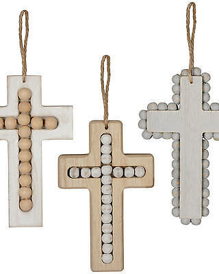 096069141952 Beaded Hanging Crosses