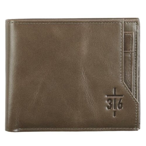 1220000130364 John 3:16 Cross Leather