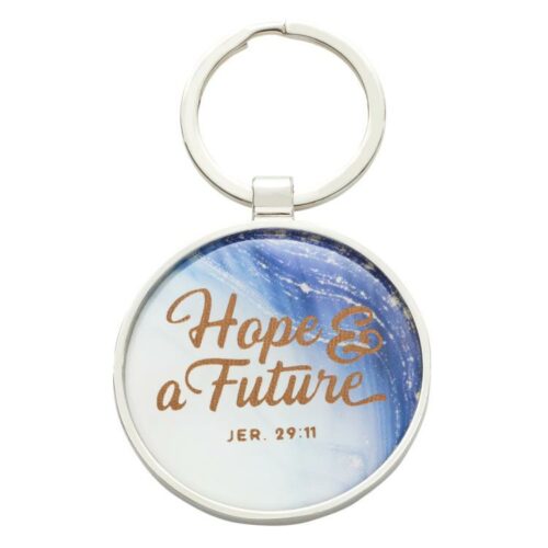 1220000132986 Hope And A Future Keyring In A Tin