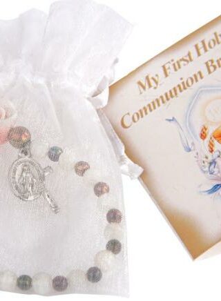 602383203049 My First Holy Communion Pearl Rose (Bracelet/Wristband)