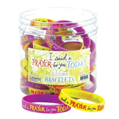 603799009225 I Said A Prayer Silicone (Bracelet/Wristband)